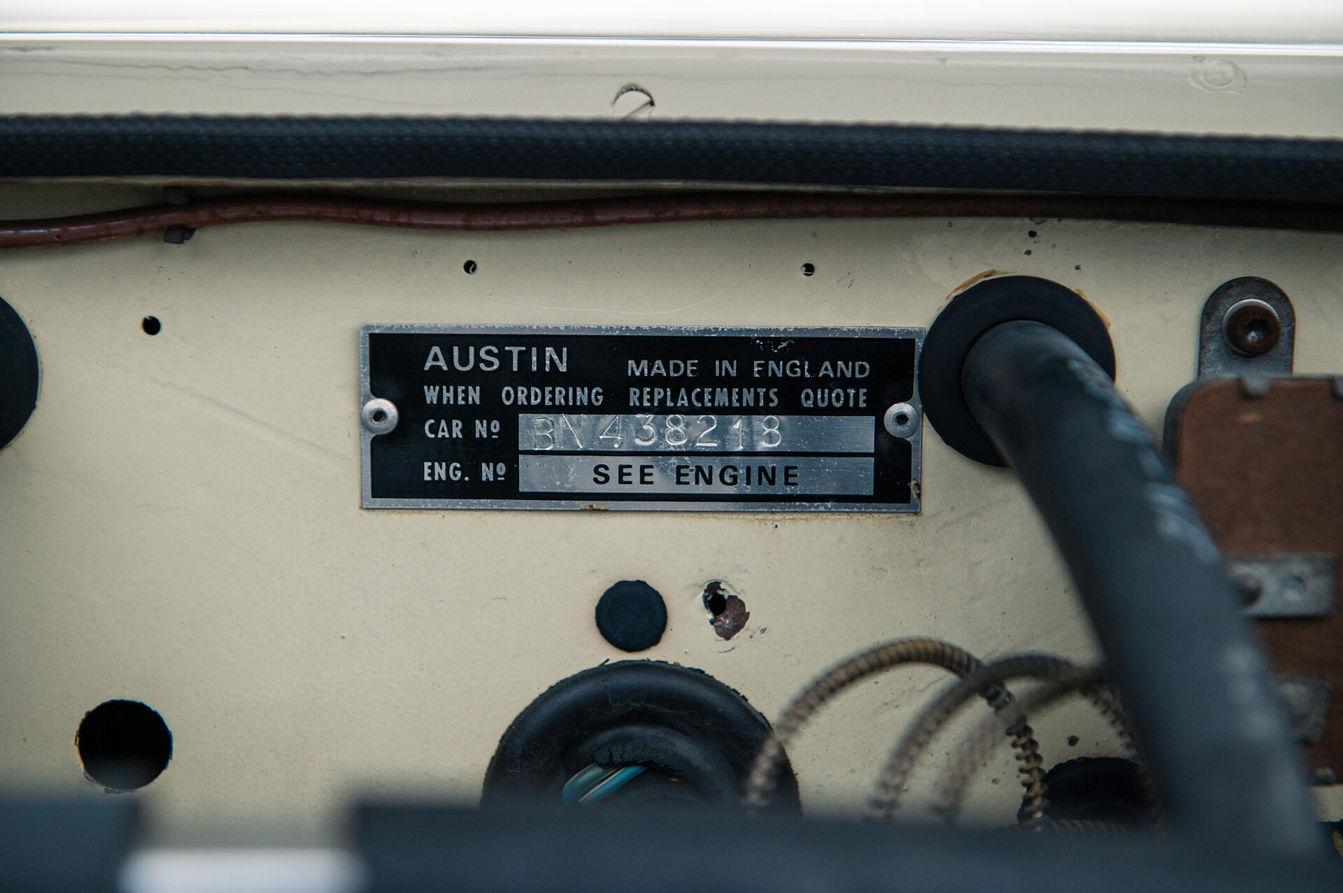 1957 Austin Healey 100/6 BN4