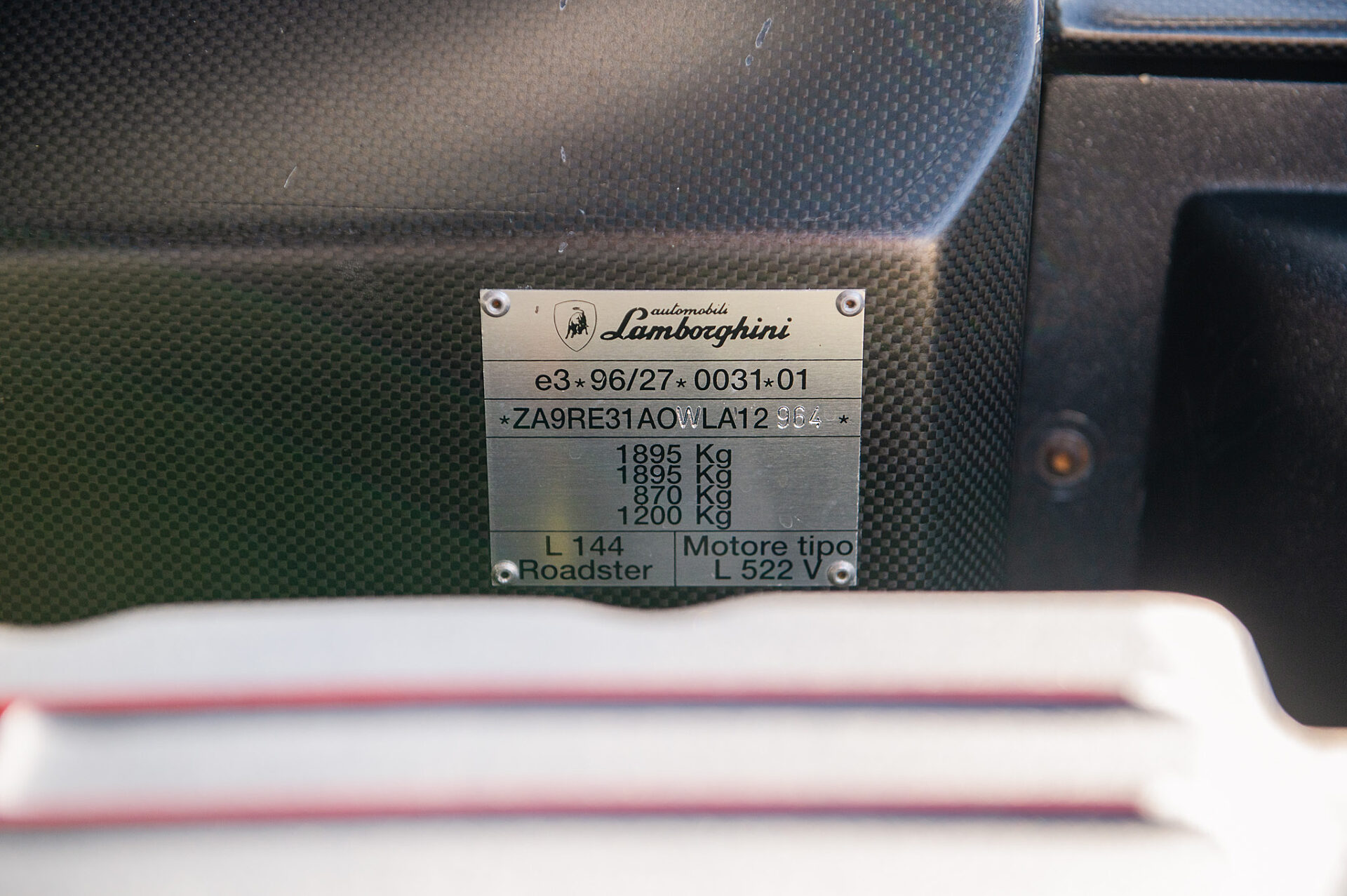 1999 Lamborghini Diablo VT Roadster